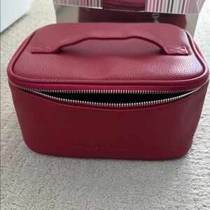 Summer Fridays Cherry Red Vanity Case